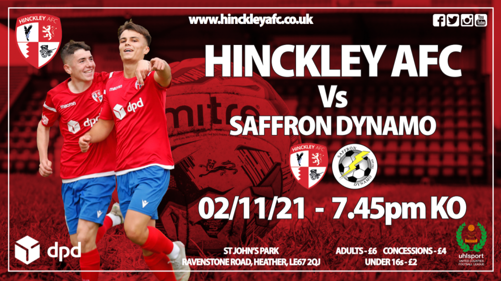 Match Preview Saffron Dynamo (h) Hinckley AFC Official